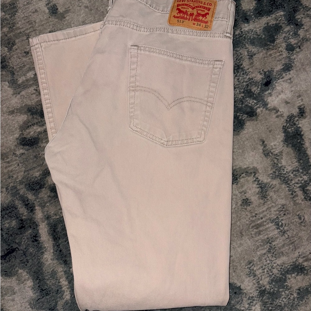 LEVI’S 505 Regular Fit Men’s Jeans 34x32 Blue Denim Straight Leg 34W 32L
